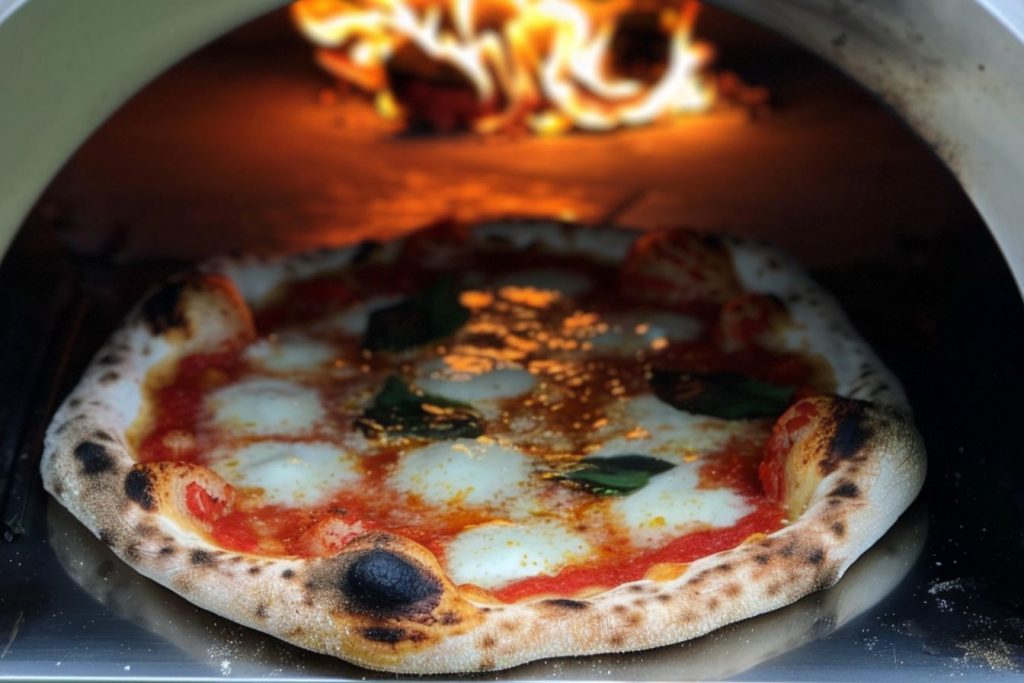 How Much Time Does The Cru Champion Oven Take To Make A Margherita Pizza?
