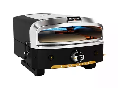 Halo Versa 16 Propane Gas Outdoor Pizza Oven with Rotating Cooking Stone | Portable Appliance for all Outdoor Kitchens