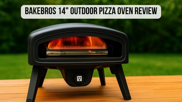 features image of Bakebros 14″ Pizza Oven review