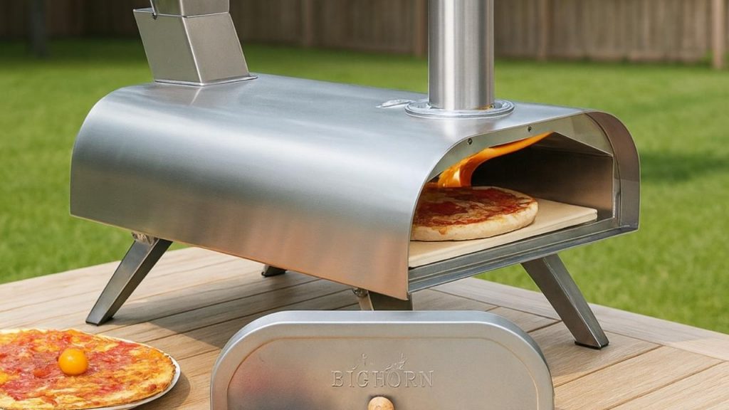 Power source of the Big Horn pizza oven and what makes the best pizza?