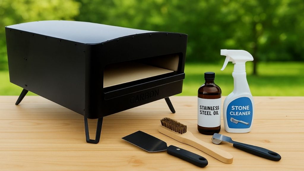 How To Clean The Carbon Pizza Oven? 