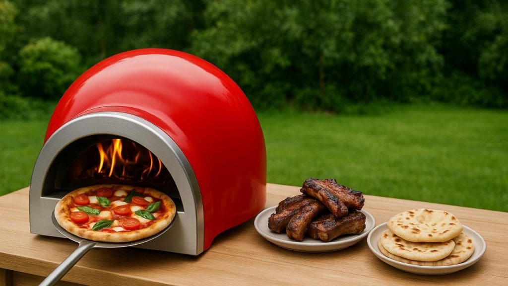 What else can you cook in the DeliVita wood-fired oven?