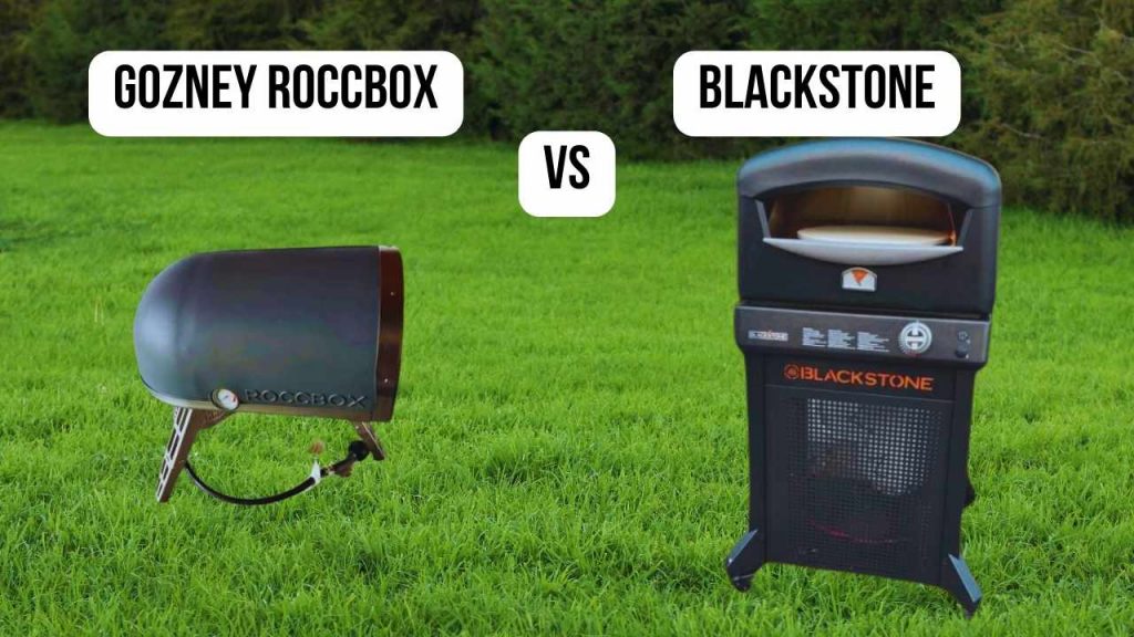 comparison Gozney Roccbox vs Blackstonetemperature