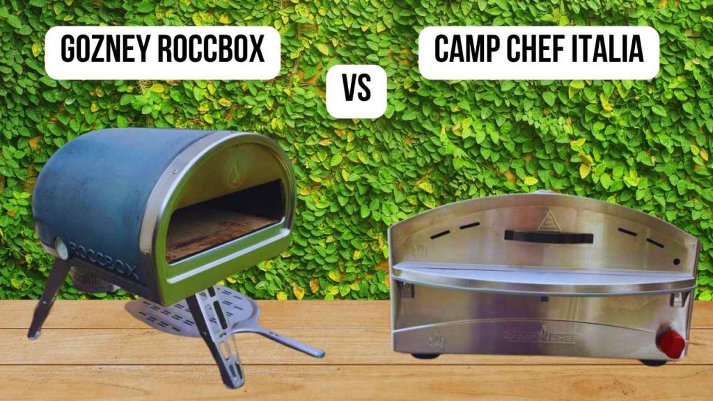 comparison Gozney Roccbox vs Camp Chef Italia