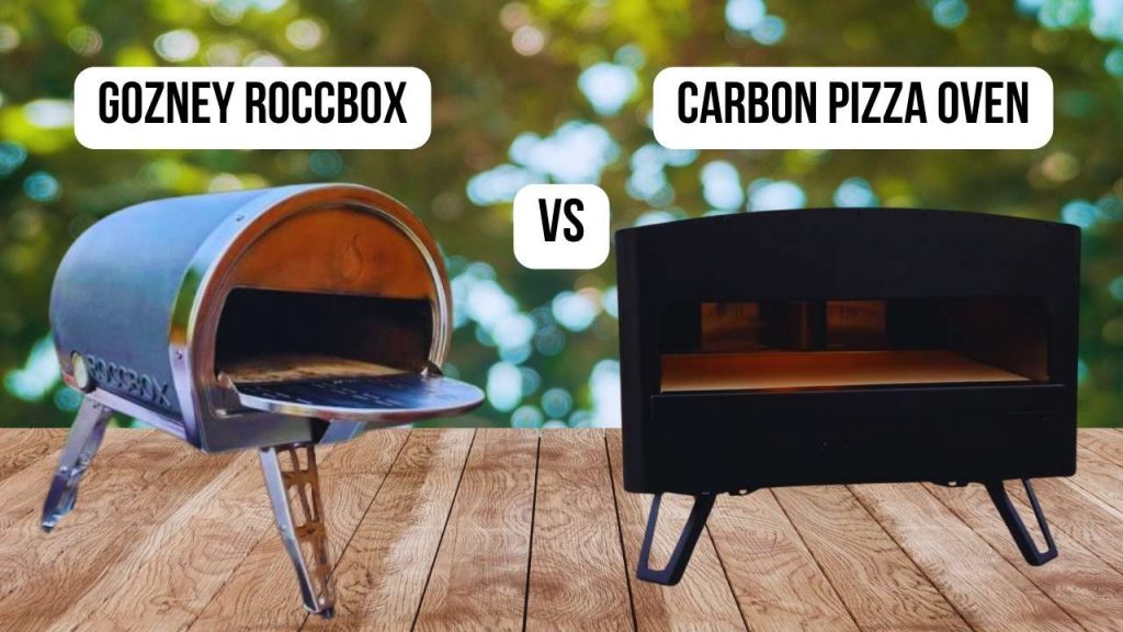 comparison Gozney Roccbox vs Carbon Pizza Oven