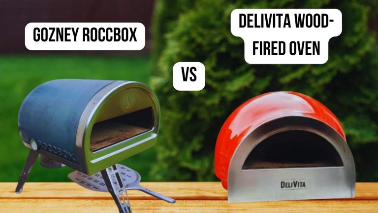 featured image of comparison Gozney Roccbox vs DeliVita Wood-fired Oven