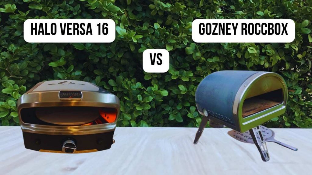 compare Gozney Roccbox vs Halo Versa 16