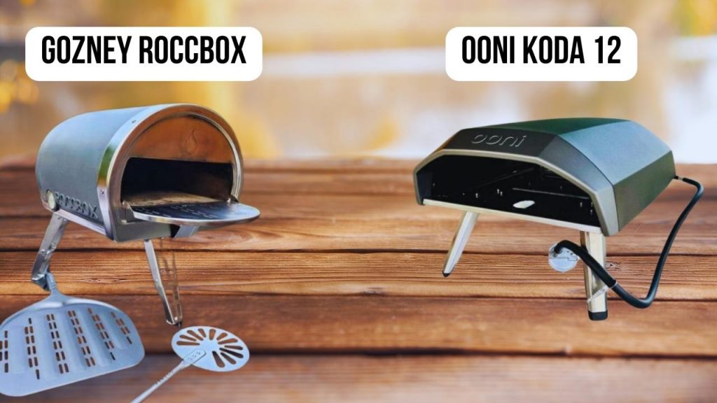 comparison Gozney Roccbox vs Ooni Koda 12