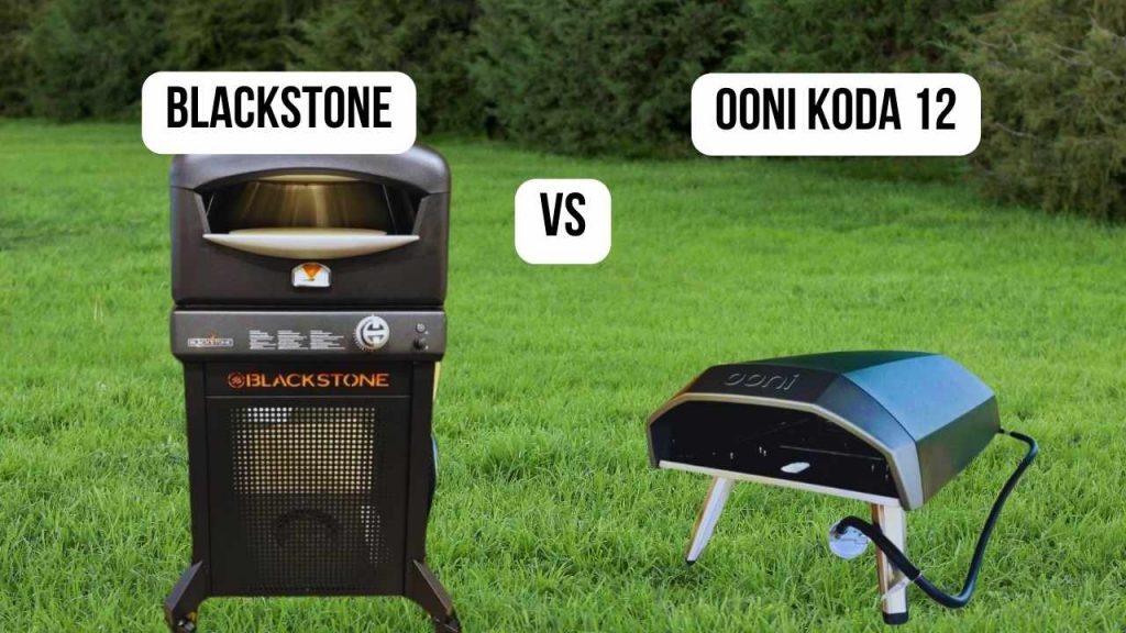 comparison Ooni Koda 12 vs Blackstone