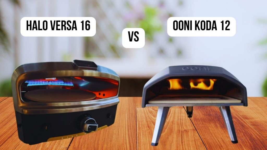 Ooni Koda 12 VS Halo Versa 16: Temperature Control