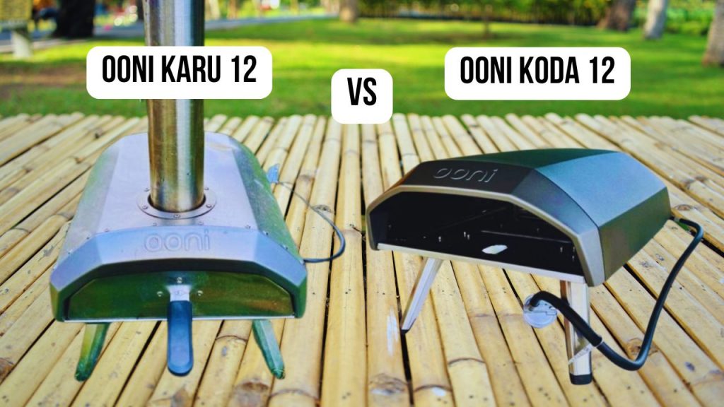 comparison Ooni Koda 12 vs Ooni Karu 12 