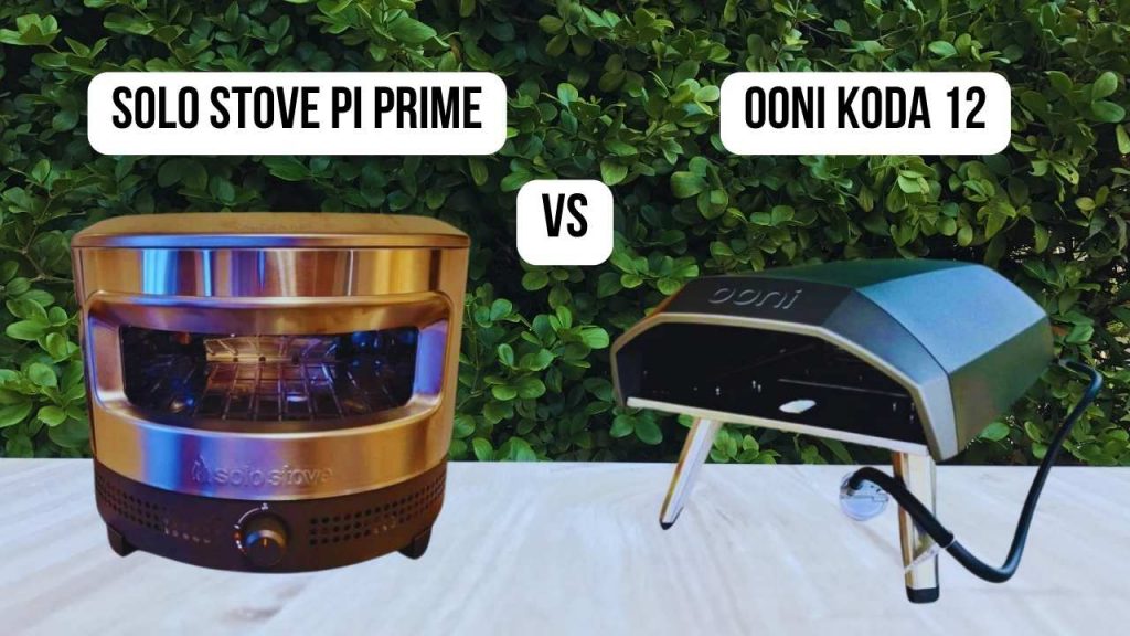 comparison Ooni Koda 12 vs Solo Stove Pi Prime 