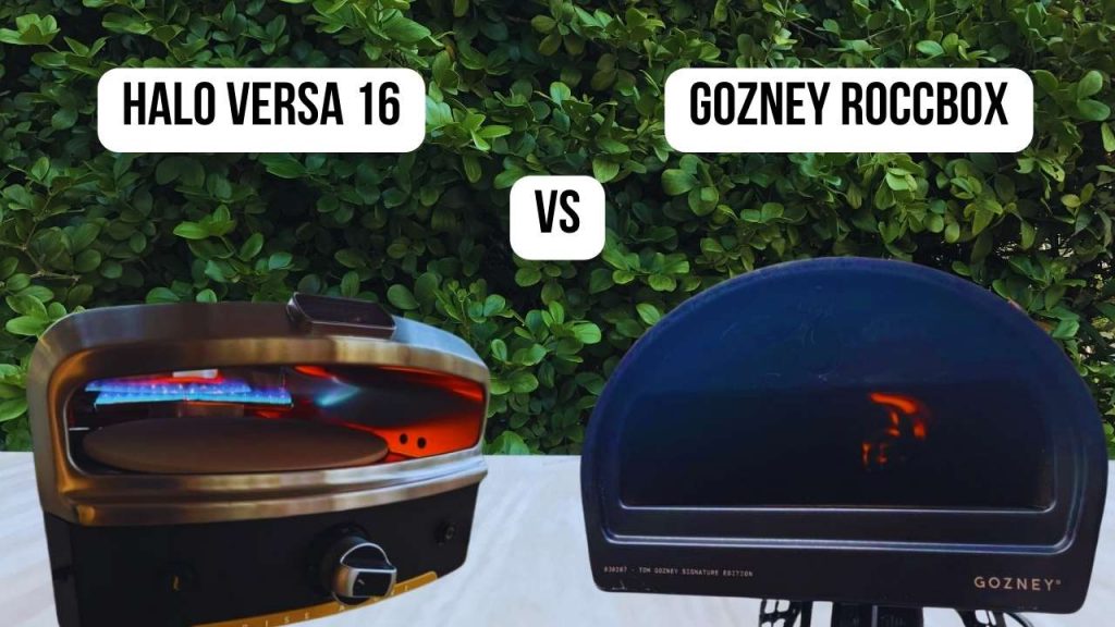 Gozney Roccbox VS Halo Versa 16: Temperature Control