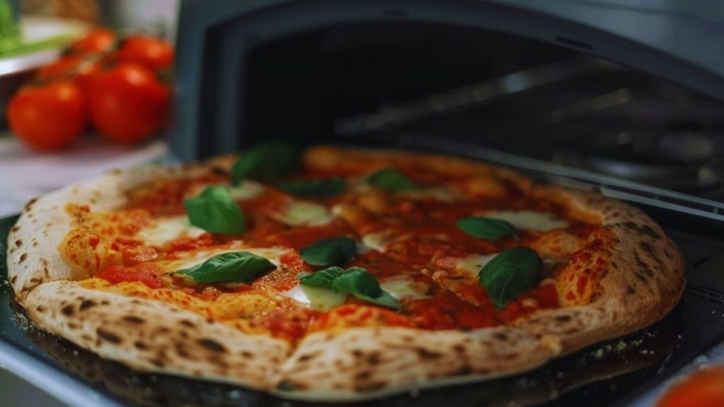 pizza Margherita cooking test