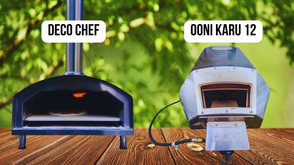 Ooni Karu 12 VS Deco Chef: Temperature Control