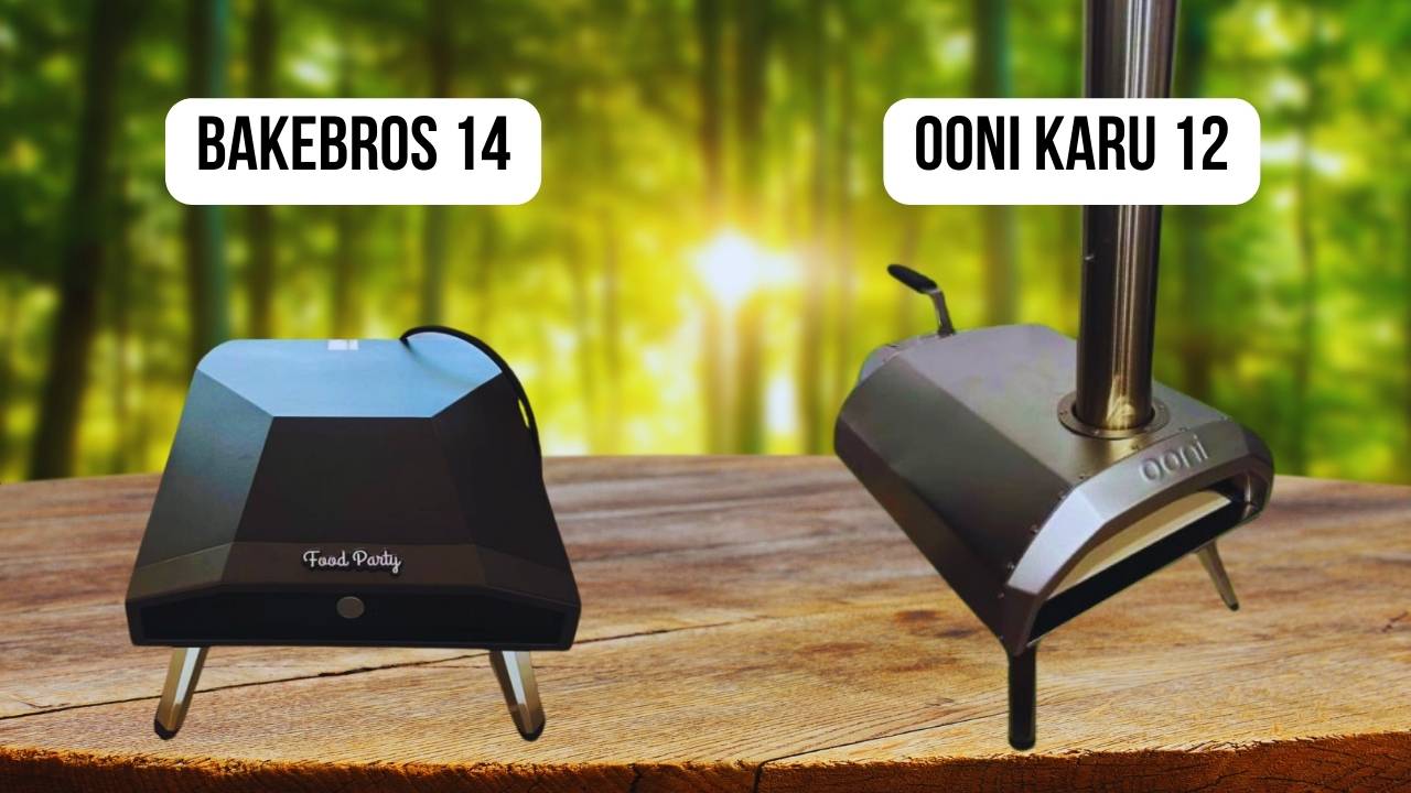 featured image of comparison Ooni Karu VS. Bakebros 14