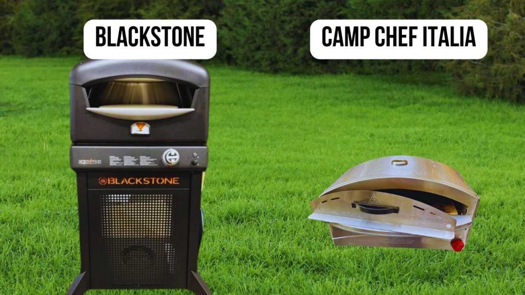 comparison Blackstone VS. Camp Chef Italia