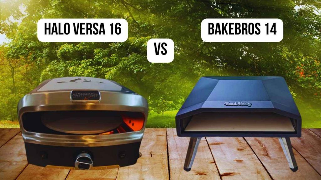 comparison Halo Versa 16 vs Bakebros 14