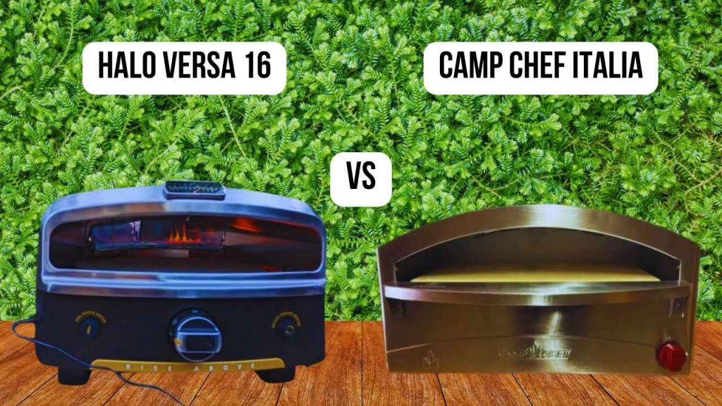 Halo Versa 16 VS Camp Chef Italia: Power Source