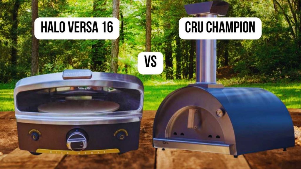 Conclusion of comparison Halo Versa 16 vs Cru Champion