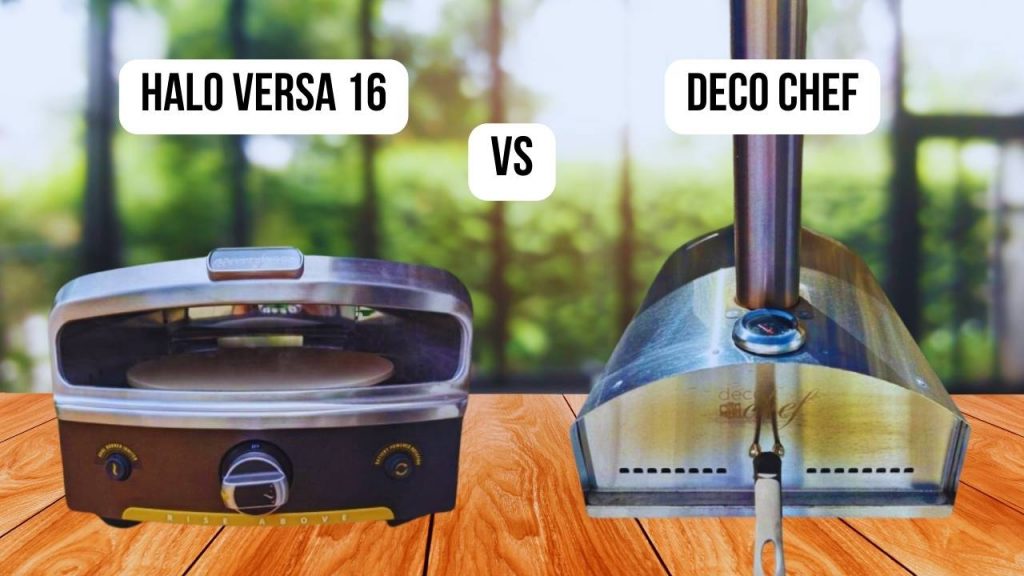 Conclusion of comparison Halo Versa 16 vs Deco Chef