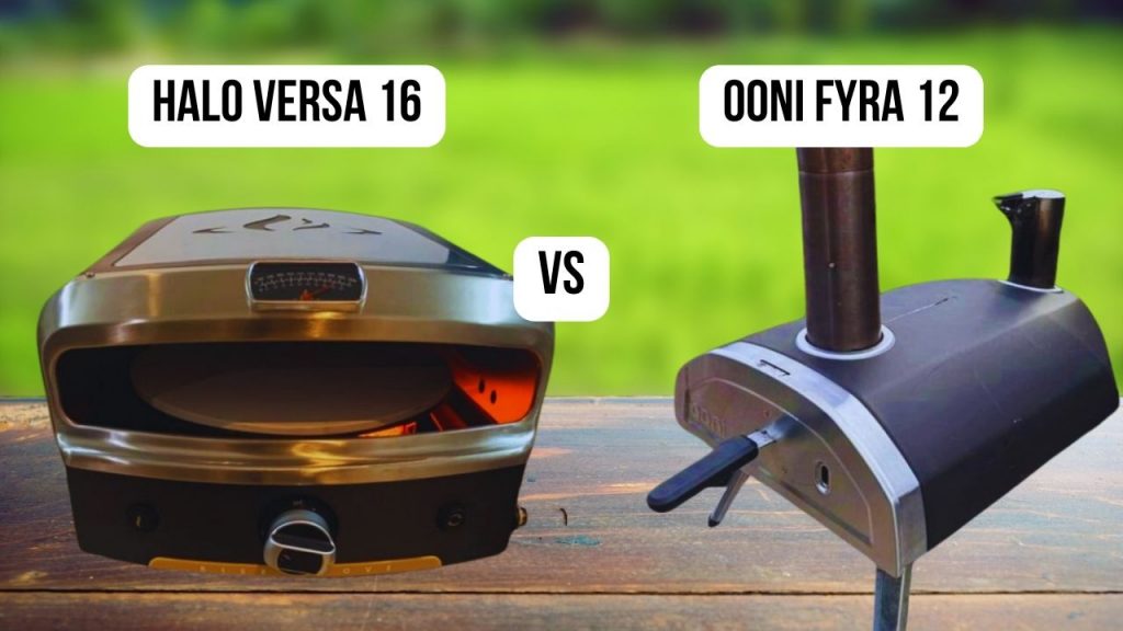 comparison Halo Versa 16 vs Ooni Fyra 12