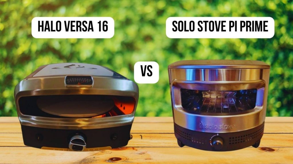 comparison Halo Versa 16 vs Solo Stove Pi Prime