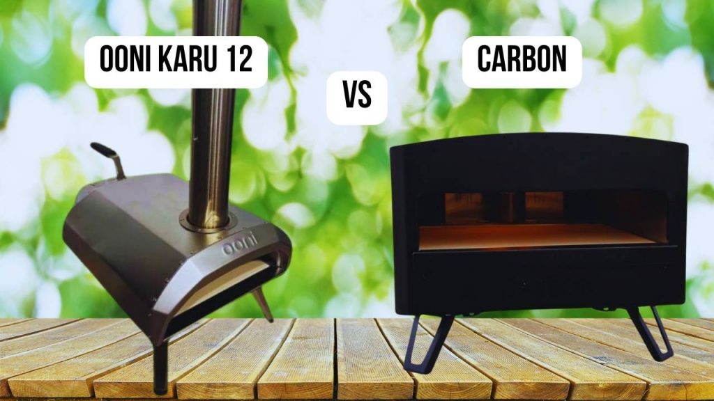 comparison Ooni Karu 12 vs. Carbon