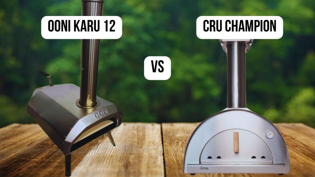 comparison Ooni Karu 12 vs. Cru Champion