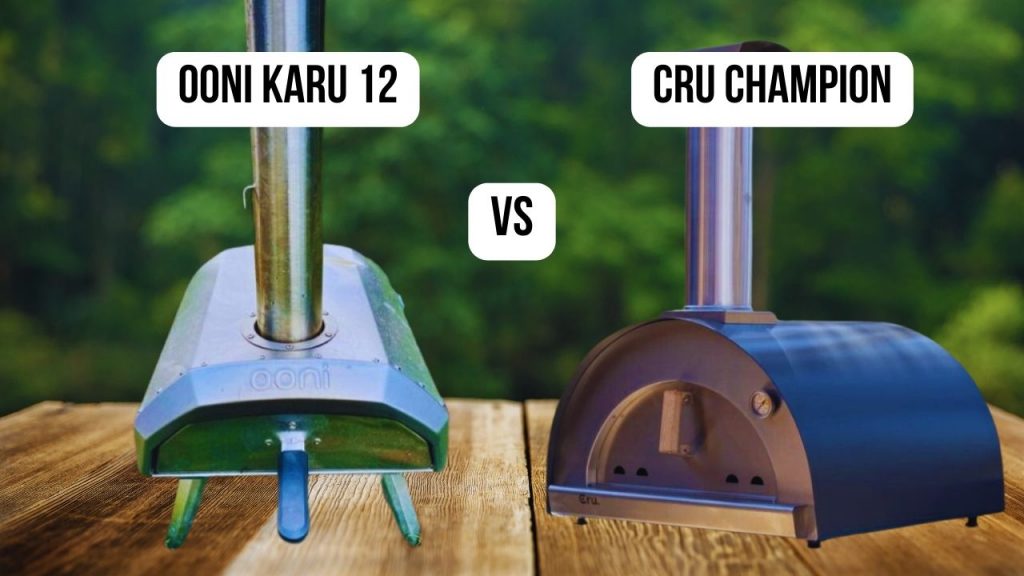 Ooni Karu 12 VS Cru Champion: Temperature Control