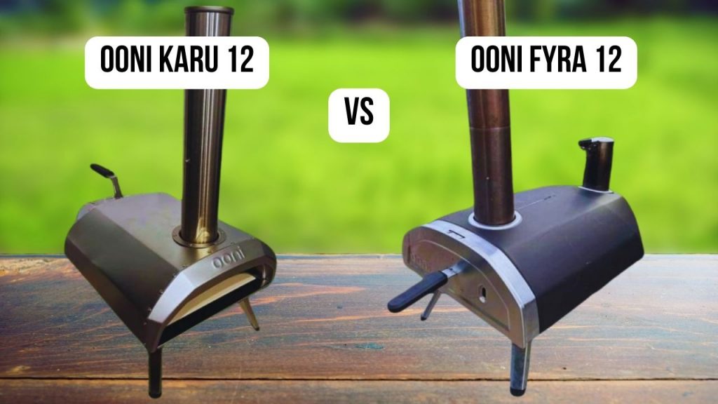 comparison Ooni Karu 12 vs. Ooni Fyra 12