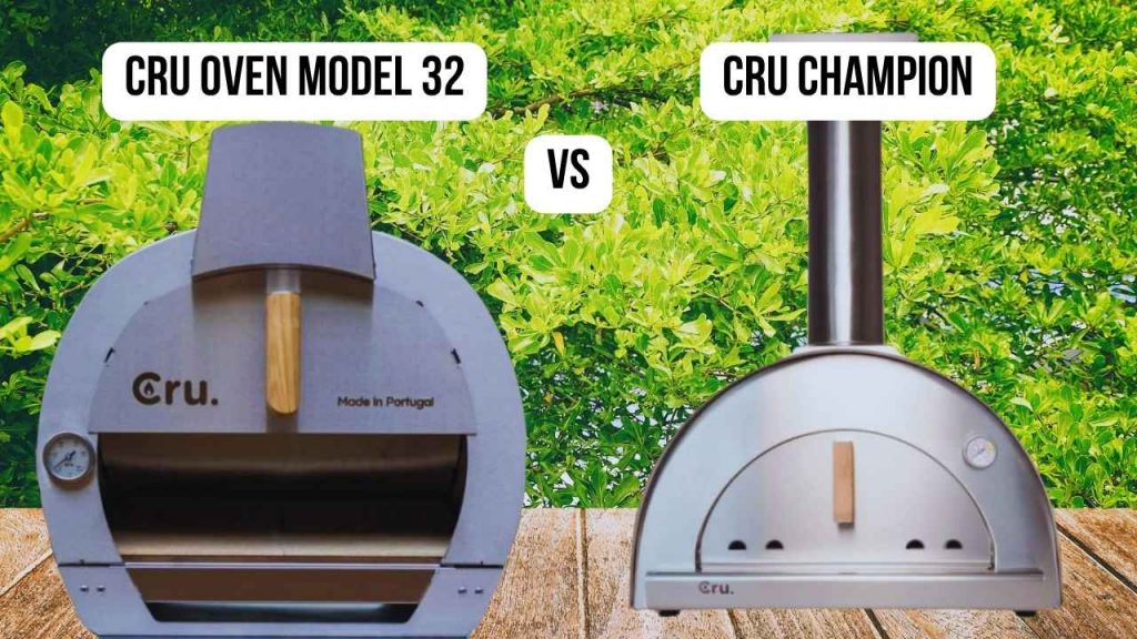 Cru Oven Model 32 VS Cru Champion: Power Source