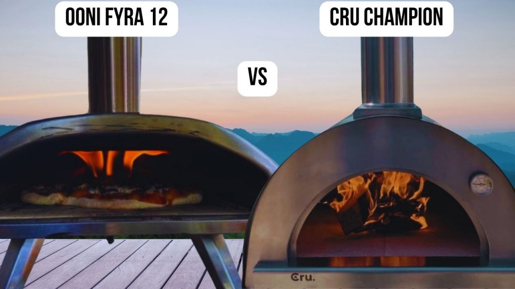 Ooni Fyra 12 VS Cru Champion: Temperature Control