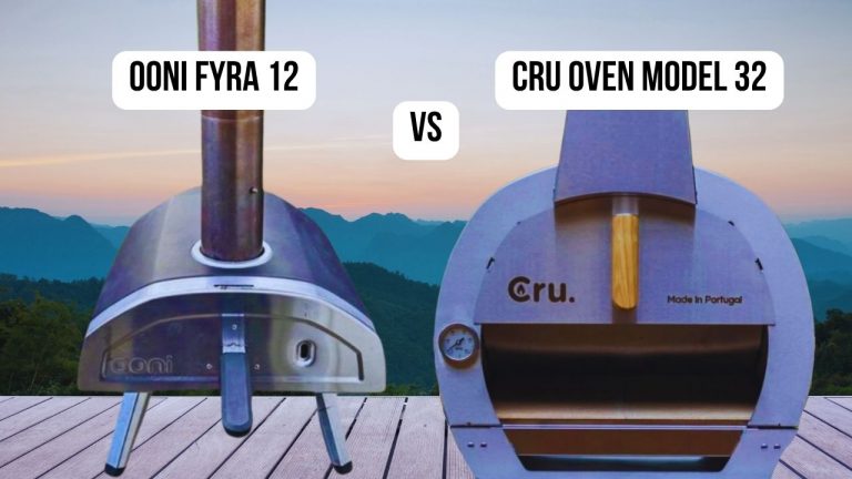 featured image of Ooni Fyra 12 VS Cru Oven Model 32: Which Pizza Oven Is Better?