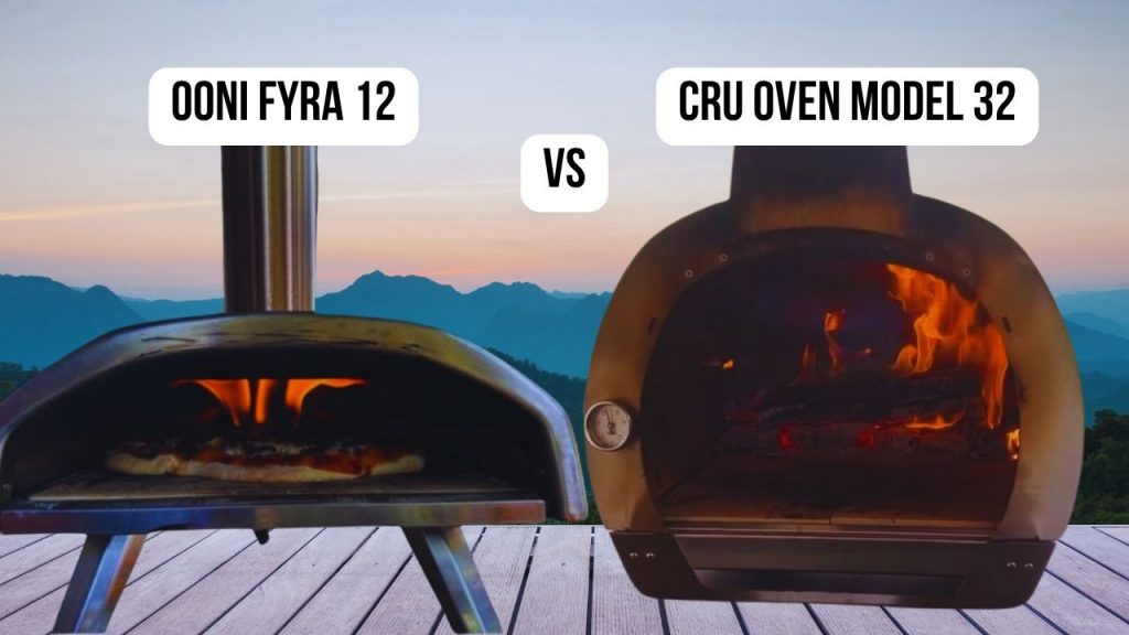 Ooni Fyra 12 VS Cru Oven Model 32: Temperature Control